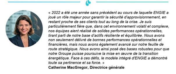 Résultats ENGIE déc 2022